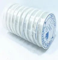 10 Rollslot witte stretch elastische koorden kralendraad voor doe -het -zelf ambachtelijke sieraden bevindingen componenten ws389224590