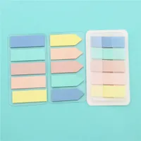 New Color Sheets Self Adhesive Memo Pad Sticky Notes Bookmark Point It Marker Sticker Paper Office School Supplies