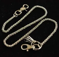 Metal Ring Rock Punk Key Chains Clip Hip Hop Jewelry Pants KeyChain Wallet Chain Waist Chains5176957