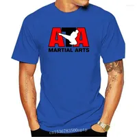 Herren T-Shirts Taekwondo Martials Arts Männer weiß T-Shirt Größe S bis 3xl