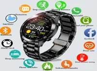 Steel Band Smart Watch Men Smart Bluetooth Call Watch For Android IOS 2022 New Sports Fitness Tracker Fashion Smartwatch ManBox2650188