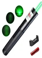 Laserpekare 303 Green Pen 532nm Justerbart fokusbatteri och batteriladdare EU US VC081 05W SYSR9437662