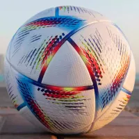 كرات كرة القدم الجديدة الرسمية كأس العالم 2022 عالية Q uality pu المواد غير الملحومة كرة القدم