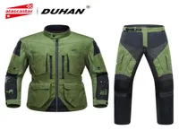 Duhan Motorcycle Jacket Mens Beseable Jaqueta Motociclista Moto Motocrossジャケットバイクライディングジャケット保護具Set6165998