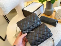 CC Bag Cartetas 2022 Novo designer de primeira linha feminina Hands de luxo Moda cl￡ssica We Wealth Caviar Caviar One ombre