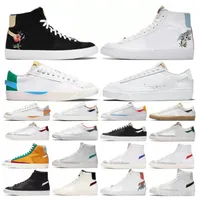 Men Casual Shoes OG Blazer Mid 77 Vintage Blazers Jumbo Designer Women Platform Sneakers Black White Indigo Pine Green Pomegranate Arctic