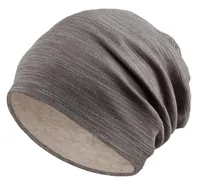 Winterhüte für Frauen Beanies Baumwolle gemischt Hip Hop Caps Slouch Warm Hat Festival Unisex Turban Cap Solid Color Bonnet Hats K031478528