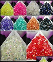 Strinstones Logo Rios J￳ias 5000pcsbag SS16 4mm 10 Color Jelly Ab Resina Crystal Flatback Super GL DHTIY3756796