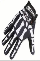 Mens Designer Biker Racing Gloves Summer Winter Five Fingers Gloves Finger Protected Skull Printed Breathable Gloves1768310