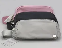 LL Mini Belt Bag Bag Outdoor Crossbody Bag Women Men Men Weist Bags Relable Strap Zip Fanny Pack1705602