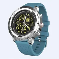 Compass Smart Watch Fitness Tracker Spor Etkinliği Akıllı kol saati Bluetooth pedometresi Derin su geçirmez Android iPhone Telefon için
