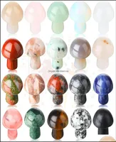 Colares de pingentes de colares pendentes Marrywindix 0 8 polegadas Cristal Cristal natural Dalm￡cia Jasper Heart Love esculpido Palming Preocupa￧￣o STO9567516