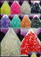 Strinstones Solices soltos j￳ias 5000pcsbag SS16 4mm 10 Jelly AB Resina Crystal Flatback Super GL DHTIY3233272