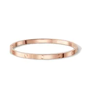 Liefde armband dunne kopie schroef sieraden ontwerpers armbanden roos goud platina armbanden bruiloft cadeau titanium staal volwassen 365 mm bracel1058093