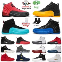 2023 Shoes mens basketball shoes 12s Indigo Gamma Blue The Master Dark Flu Game Grey jumpman men trainer sports sneakers