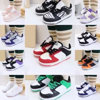 Kids Shoes Baby SB SB Low Sneakers Dunke Youth Youth Toddler Designer Trainers Retro Black Shoe Kid Infants Shoes White chunky Boys Girls Snea F3P2#