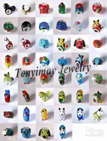 Glass de forma de animal Beves Big Beads para joyas de sart￩n cuentas europeas mixtas 5661148