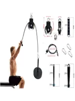 Fitness Polea Cable Machine Sistema de fijaci￳n Brazo B￭ceps Triceps Blaster Hand Streny Training Home Home Gym Accesorios2514130