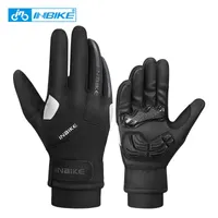 Five Fingers Gloves INBIKE Shockproof GEL Pad Cycling Full Finger Sport Men Women Winter Bicycle Gym Fitness MTB Bike 221205