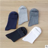 Men's Socks 2022 Direct Selling Sale Mens Casual Spring And Summer Thin Section Of Solid Color Cotton Business Men In Tube