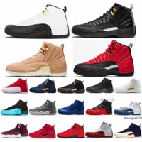 2023 12s Mens Basketball Shoes Jumpman 12 Reverse taxi University Gold Flu Game Twist Utility Royalty Playoffs Easter Women Arctic Punch Trainers JORDON