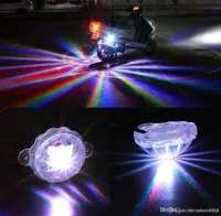 Universal LED -bil Motorcykelchassi Sakljus LED -laser dimljus Taillight Antifog Parkering Stopp Bromsvarningslampa med retai6192414