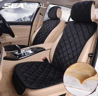 Seametal Car Seat Covers Mat Universal Warm Plush Automobiles Seat Cover Protector Cars Seats CUDHION AUTO Interiör Tillbehör14593262