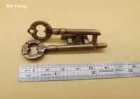 Cast Alloy Key Lock Puzzle Classical Adult Intelligence Toy Ring Solution8274768
