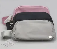 Ll mini kemer çanta açık crossbody çanta kadın erkekler bel çantaları ayarlanabilir kayış zip fanny paketi8780823