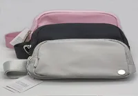 LL Mini Belt Bag Bag Outdoor Crossbody Bag Women Men Men Weist Bags Relable Strap Zip Fanny Pack6774232