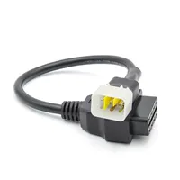 OBD411 Diagnostic Tool OBD2 to 6 pin cable for DELPHI Motorcycle