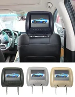 Car vidéo automobile Général 7inch Casque arrière HD Écran numérique Crystal Affichage DVD Player Accessoires4178587