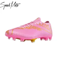 Chaussures habillées Speedmate Speedmate Top Quality Football Boots Flywire confortable Entraînement extérieur Drop Drop Soccer Cilats Breathable Sport 221205