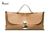 Evening Bags FUNMARDI Fashion Luxury Lock Women Handbags High Quality PU Leather Famous Brands Handbag Big Capacity Ladies WLHB1701752900