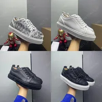 Adolon Shoes Red Sole Designer Sneakers Low Top Trainers Donna Spikes Sneaker Platform Shoe Lace Up Orlato Shoes 35-46