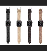 Banda de reloj de cuero de vaca genuina para bandas de correa de Apple Watch Serie de banda de relojes inteligentes 1 2 3 4 5 6 7 S1 S2 S3 S4 S5 S6 S7 SE 38 mm 41934279