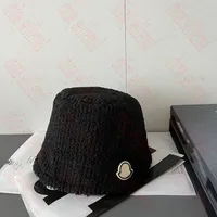 Designer Hat Fishing Hat Thermoplush Hat Big Brim Autumn Winter Bucket Hats Warmth Faux Fur Fluffy Velvet Outdoor Foldable Fishing Hats