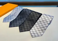 Men Neck Ties Designer Ties Fashion Mens Neckties Letter Print Business Leisure Handmade Cravat 100 Silk Luxury Top Quality With 1028273
