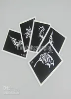 Temporary tattoos Stencil Paper 100 pcslot Tattoo Template Tattoo Stencils For Body Art Painting Tattoo Pictures Waterproof Mix4784451