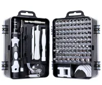 Hand Tools 115 In 1 Screw Driver Bit Precison Screwdriver Sets Repair Computer Phone Watch Tablet Toolbox Kits Cell Repairing8735449