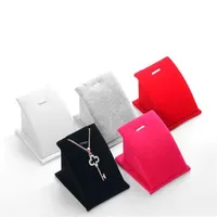 Pendant Necklace Jewelry Packaging Display Stand Holder Accessories Ornaments Organizer Storage Rack 10pcs lot DS12 247K