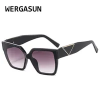 Sunglasses Ins Popular Fashion Square Sunglasses Women Trending Gradient Brand Designer Shades UV400 Men Sun Glasses
