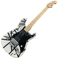 Lvybest China Electric Guitar Black And White Stripe Duplex Tremolo System Factory Direct Sales Can Be Customized