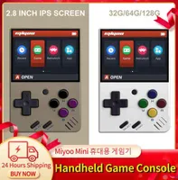 MIYOO MINI 28 Inch IPS Retro Video Game Console Protable Handheld Game Players Builtin 2500 Classic Games Gift for Kids H2204267059362