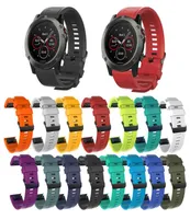 Siliconenpolsband voor Garmin Fenix ​​5 5S 5x armband voor Garmin Fenix ​​5 Banden Siliconen horlogebandriemaccessoires 20 mm 22 mm2877829
