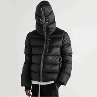 High Street Originele Rick Men Down Coats Jackets Masked Winter Dikke Owens Jackets Vrouwen Split Outdoor Vul Power Hooded Coat