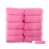 Disposable Covers 100Pcs Lot Disposable Shoe Er Dustproof Nonslip Boot Nonwoven Household Ers 11 O2 Drop Delivery Home Garden Kitche Dhoej