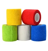 5st 5 Color Finger Wrist Protection Medical Tape Disponible Nonwoven Waterproof Self Adhesive Elastic Bandage Tattoo Accesories G6740196
