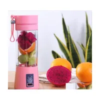 Fruit Vegetable Tools 4 Blade Portable Electric Juicer Blender Tool Usb Rechargeable Cup Kitchen Utensils Inventory Whole Homefavor Dhdjc
