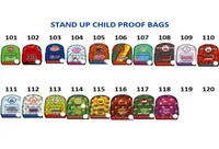 35g Stand Up Mylar Bags Unique Blue Gelato Guarana Sharklato Empty Resealable Child Proof Zipper Package Bag2488575